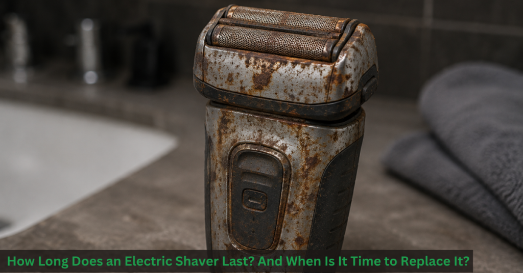 how long an electric shaver last