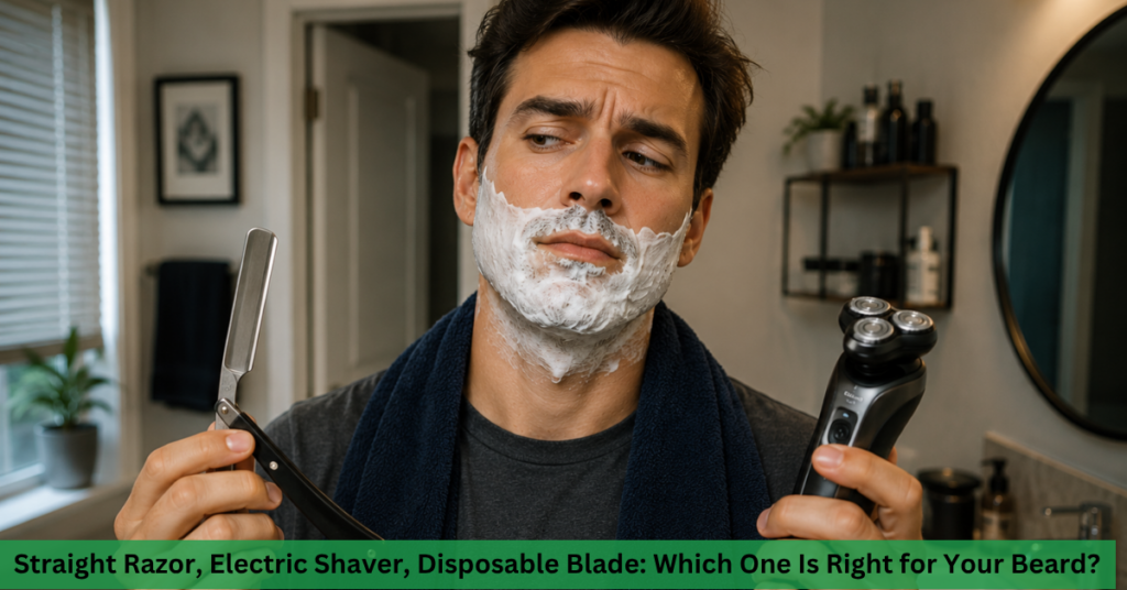 straight razor vs. electric shaver vs. disposable blade which one is right for your beard (1)