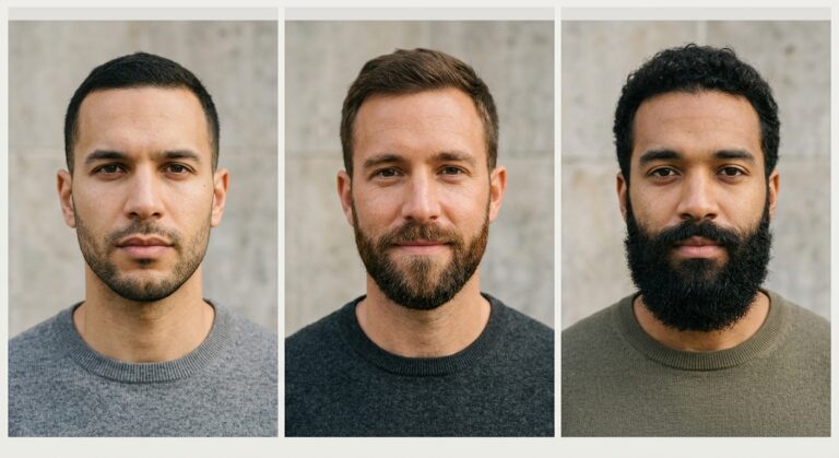 different beard types and lengths